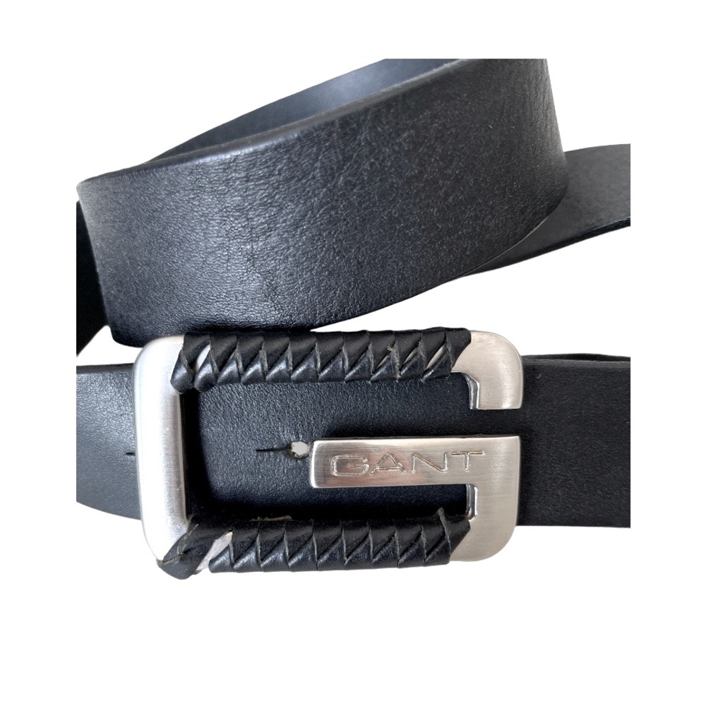 GANT Leather Belt W Metal Buckle